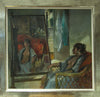 Studio in France - from the 'Oils' collection by Jane Corsellis  - 2