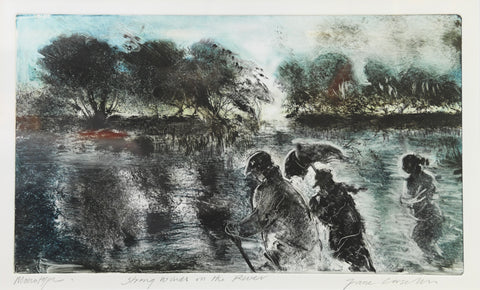 Strong Winds on the River