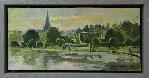 Sunset, Kensington Gardens