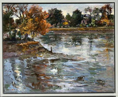 Autumn, The thames Chiswick