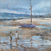 The Dutch Boat at Cap Ferret. - from the 'Oils' collection by Jane Corsellis 