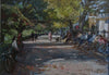 Jane Corsellis Autumn, Richmond Hill. Oil Painting